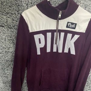 PINK 3/4 zip jacket